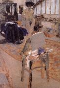 Edouard Vuillard Standing naked women oil on canvas